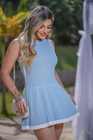 Vestido Modal Modal Teni Feminina Lançamento  Verão 24/25