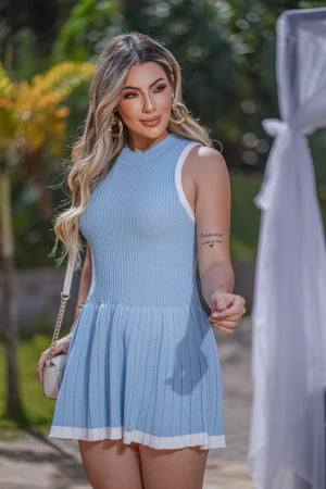 Vestido Modal Modal Teni Feminina Lançamento  Verão 24/25